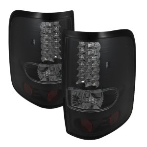 Ford F150 LED Tail Lights - SPYDER - Black Smoke - `04-`08