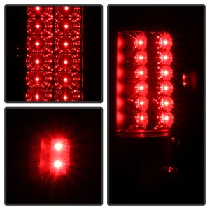 Ford F150 LED Tail Lights - SPYDER - Black Smoke - `04-`08