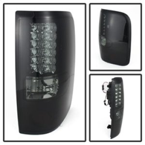 Ford F150 LED Tail Lights - SPYDER - Black Smoke - `04-`08