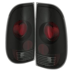 Ford F150 Tail Lights - SPYDER - Euro Style - Black Smoke - `97-`03