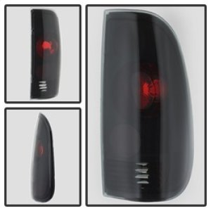Ford F150 Tail Lights - SPYDER - Euro Style - Black Smoke - `97-`03