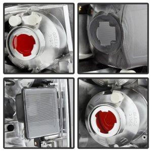 Nissan Titan Tail Lights - SPYDER - Euro Style - Black Smoke - `04-`14