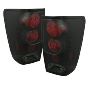 Nissan Titan Tail Lights - SPYDER - Euro Style - Black Smoke - `04-`14