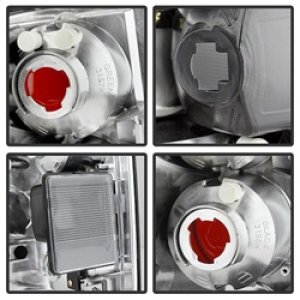 Nissan Titan Tail Lights - SPYDER - Euro Style - Black Smoke - `04-`14