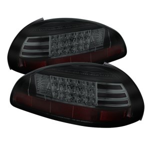 Pontiac Grand Prix LED Tail Lights - SPYDER - Black Smoke - `97-`03