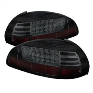 Pontiac Grand Prix LED Tail Lights - SPYDER - Black Smoke - `97-`03