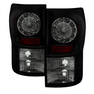 Toyota Tundra LED Tail Lights - SPYDER - Black Smoke - `07-`13