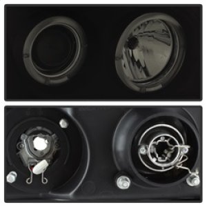 GMC Sierra 1500 Headlights - SPYDER - LED Halo Projector - Black Smoke - `07-`13 GMC Sierra 1500 Headlights - SPYDER - LED Halo Projector - Black Smoke - `07-`13