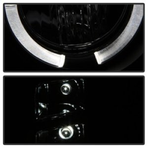 GMC Sierra 1500 Headlights - SPYDER - LED Halo Projector - Black Smoke - `07-`13 GMC Sierra 1500 Headlights - SPYDER - LED Halo Projector - Black Smoke - `07-`13