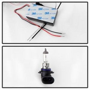 GMC Sierra 1500 Headlights - SPYDER - CCFL Halo LED Projector - Black Smoke - `99-`06