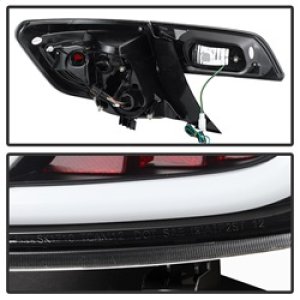 Toyota Camry LED Tail Lights - SPYDER - Light Bar - Black - `12-`14