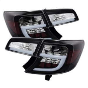 Toyota Camry LED Tail Lights - SPYDER - Light Bar - Black - `12-`14