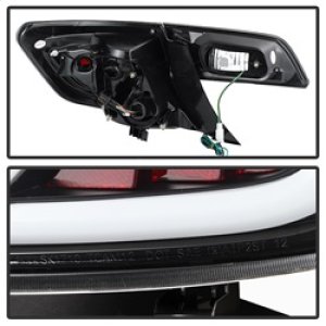 Toyota Camry LED Tail Lights - SPYDER - Light Bar - Black - `12-`14