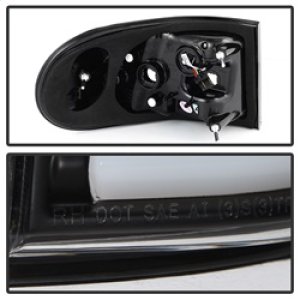 Toyota FJ Cruiser LED Tail Lights - SPYDER - Light Bar - Black - `07-`13