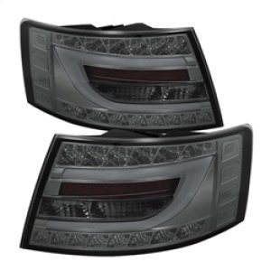 Audi A6 LED Tail Lights - SPYDER - Light Bar - Smoke - `05-`08