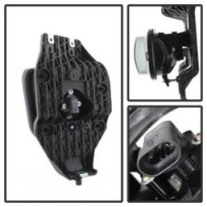 Ford F450 Fog Lights - SPYDER - OEM Style W/Switch - Smoke - `11-`16