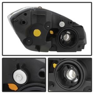 Chevrolet Cobalt Headlights - SPYDER - xTune Crystal - Black - `05-`10 Chevrolet Cobalt Headlights - SPYDER - xTune Crystal - Black - `05-`10