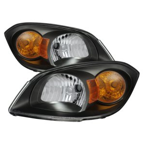 Chevrolet Cobalt Headlights - SPYDER - xTune Crystal - Black - `05-`10 Chevrolet Cobalt Headlights - SPYDER - xTune Crystal - Black - `05-`10