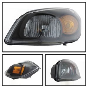 Chevrolet Cobalt Headlights - SPYDER - xTune Crystal - Black - `05-`10 Chevrolet Cobalt Headlights - SPYDER - xTune Crystal - Black - `05-`10