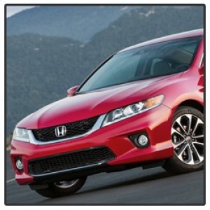 Honda Accord Fog Lights - SPYDER - OEM w/Switch - Clear - `13-`15