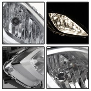 Hyundai Elantra Fog Light Assembly - SPYDER - OE Style W/Switch - Clear - `11-`13