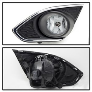 Chevrolet Spark Fog Lights - SPYDER - OEM W/Universal Switch - Clear - `13-`15