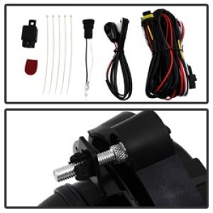 GMC Acadia Fog Lights - SPYDER - OEM Fog Light W/Universal Switch - Clear - `13-`15