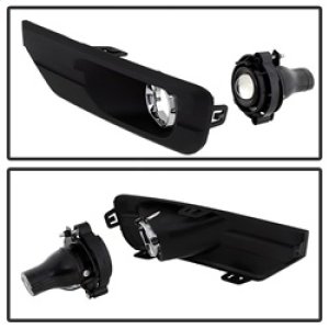 GMC Acadia Fog Lights - SPYDER - OEM Fog Light W/Universal Switch - Clear - `13-`15