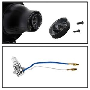 GMC Acadia Fog Lights - SPYDER - OEM Fog Light W/Universal Switch - Clear - `13-`15