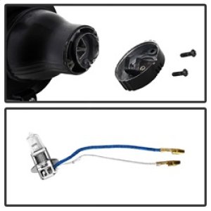 GMC Acadia Fog Lights - SPYDER - OEM Fog Light W/Universal Switch - Clear - `13-`15