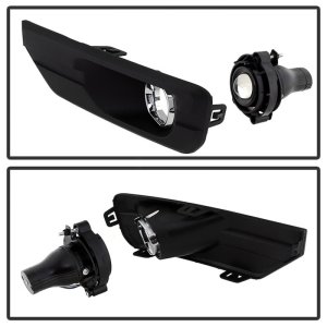 GMC Acadia Fog Lights - SPYDER - OEM Fog Light W/Universal Switch - Clear - `13-`15