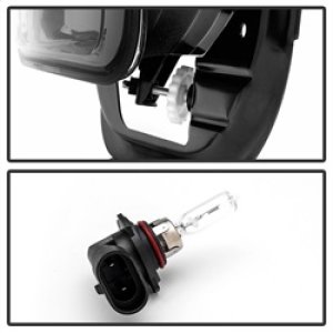 Dodge Ram Fog Lights - SPYDER - OEM Fog Light No Switch - Smoked - `09-`12