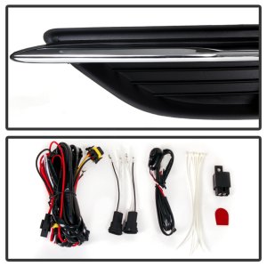 Chrysler 200 Fog Lights - SPYDER - OEM with Universal Switch - Clear - `11-`14