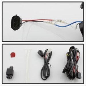 Dodge Avenger Fog Lights - SPYDER - OEM w/Universal Switch - Clear - `11-`14