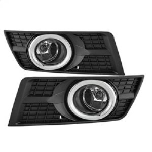 Cadillac SRX Fog Lights - SPYDER - OEM Style W/Universal Switch - Clear - `10-`15