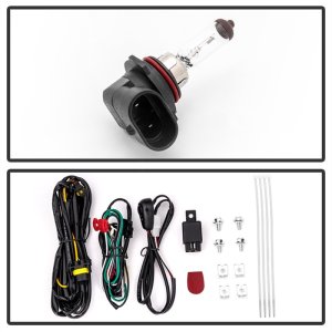 Cadillac SRX Fog Lights - SPYDER - OEM Style W/Universal Switch - Clear - `10-`15