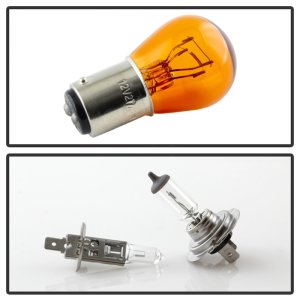 GMC Sierra Headlights - SPYDER - Projector Light Bar DRL - Chrome - `14-`16