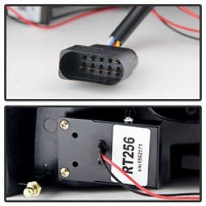 Audi A6 LED Tail Lights - SPYDER - Light Bar - Smoke - `05-`08