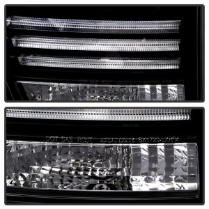 Lexus RX330 LED Tail Lights - SPYDER - Black - `04-`09