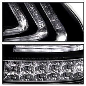 Lexus RX330 LED Tail Lights - SPYDER - Black - `04-`09