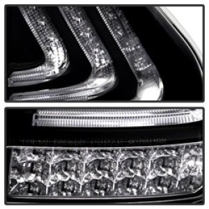 Lexus RX330 LED Tail Lights - SPYDER - Black - `04-`09