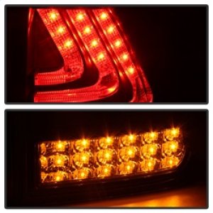 Lexus RX350 LED Tail Lights - SPYDER - Black - `04-`09