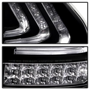 Lexus RX350 LED Tail Lights - SPYDER - Black - `04-`09