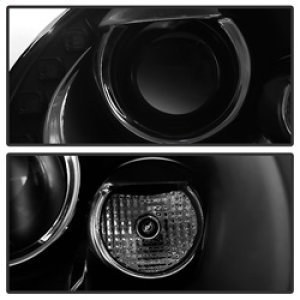 Volkswagen Beetle Headlights - SPYDER - Projector - DRL LED - Black - `06-`10