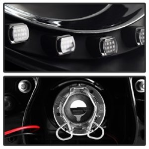Volkswagen Beetle Headlights - SPYDER - Projector - DRL LED - Black - `06-`10