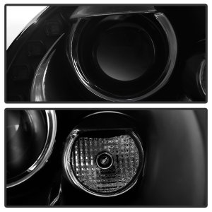 Volkswagen Beetle Headlights - SPYDER - Projector - DRL LED - Black - `06-`10