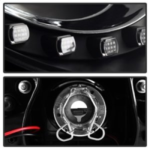 Volkswagen Beetle Headlights - SPYDER - Projector - DRL LED - Black - `06-`10