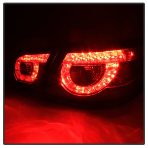 Chevrolet SS LED Tail Lights - SPYDER - Black - `14-`16