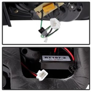 Chevrolet SS LED Tail Lights - SPYDER - Black - `14-`16