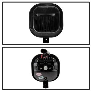 Ford Superduty Fog Lights - SPYDER - LED - Black - `11-`14